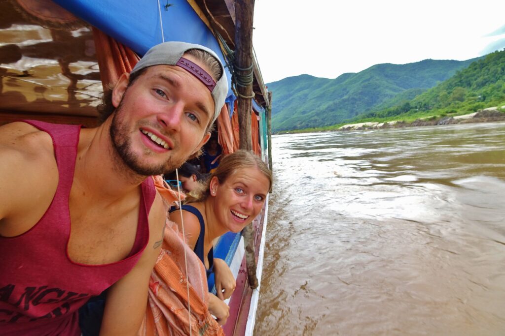 Het hoogtepunt als je gaat backpacken in Laos, is de slowboat naar Luang Prabang