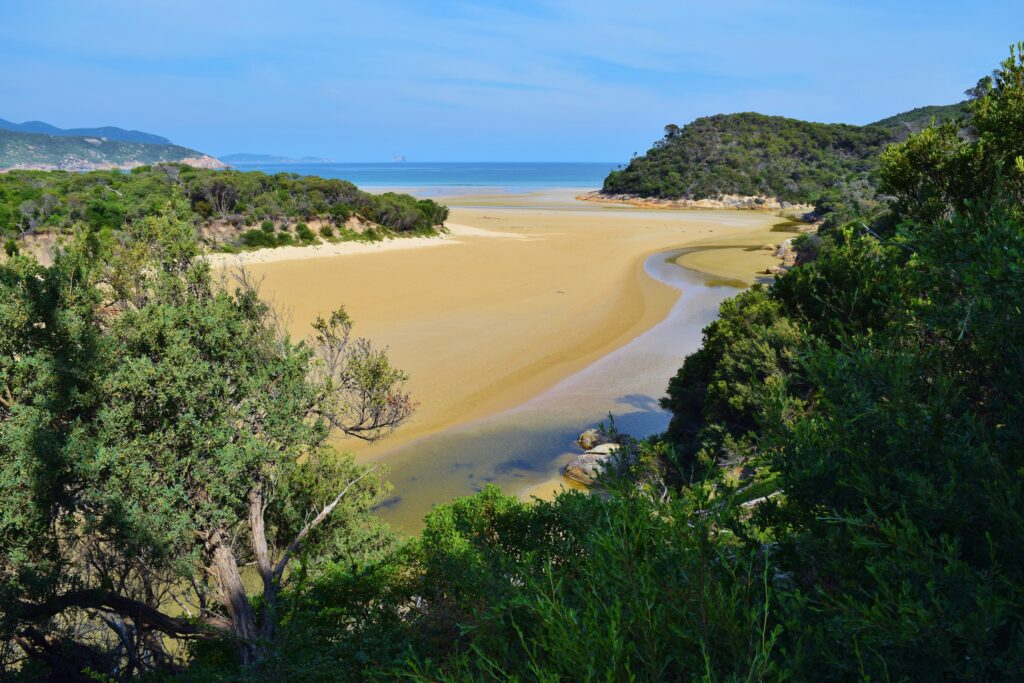 Backpacken in de omgeving van Melbourne in Wilson's Promontory.