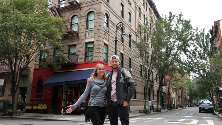 Het Friends gebouw in New York