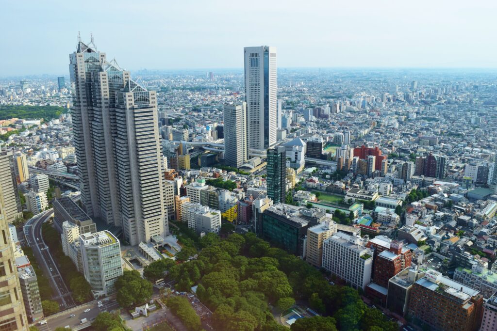 Wat te doen in Tokyo Shinjuku wolkenkrabbers