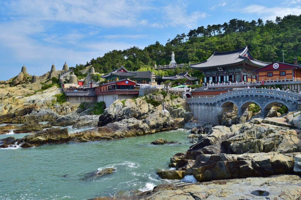 Haedong Yonggungsa tempel backpacken Zuid-Korea Busan