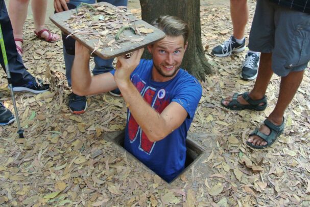 De Cu Chi Tunnels in Vietnam