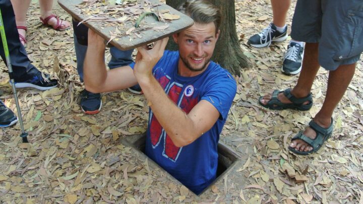 De Cu Chi Tunnels in Vietnam