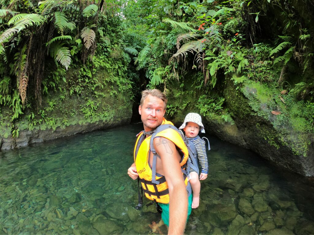 Dominica Titou Gorge zwemmen