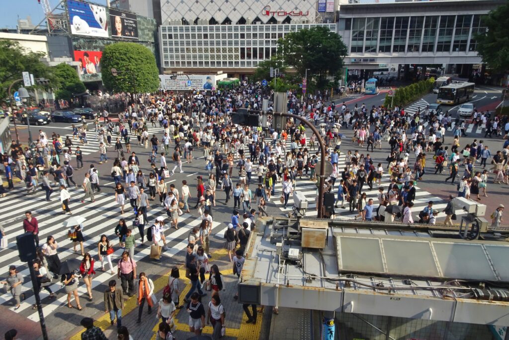 Rondreis Japan Shibuya Crossing hoogtepunten bezienswaarigheden